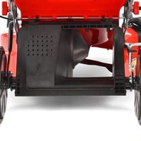 Petrol lawn mower with self propelled system - HECHT 554 SX 5 in 1