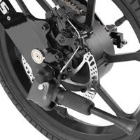 Electric bike - HECHT COMPOS MINI BLACKWHITE