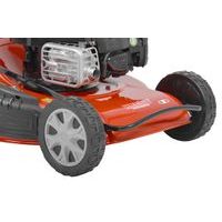 Kovové madlo pro snadný transport a ochranu sekačky před nárazy