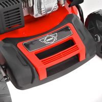 Petrol lawn mower with self propelled system - HECHT 554 SXE 5 in 1