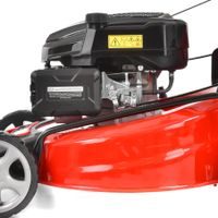 Petrol lawn mower with self propelled system - HECHT 554 SX 5 in 1