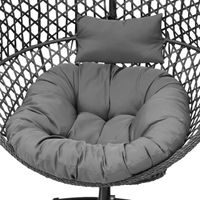 Garden Folding Rocking Chair - HECHT VICKY GREY