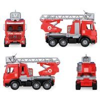 Mercedes Arocs Fire Engine with Ladder - 4615