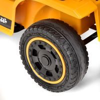 Accu forklift for kids - HECHT 52108 YELLOW
