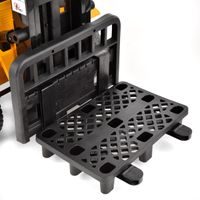 Accu forklift for kids - HECHT 52108 YELLOW