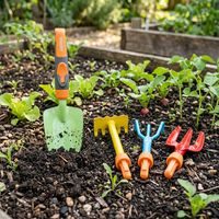 Garden tool set, colourful - HECHT 900411