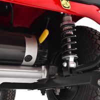 Electric mobility scooter - HECHT WISE RED