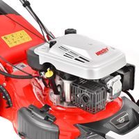 Petrol lawn mower with self propelled system - HECHT 5534 SWE 5 in 1