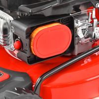 Petrol lawn mower with self propelled system - HECHT 554 SX 5 in 1