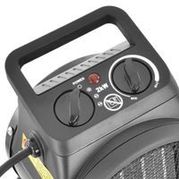 Electric heater with thermostat - HECHT 3542