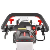 Petrol lawn mower with self propelled system - HECHT 5484 SXE 5 in 1