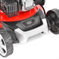 Petrol lawn mower with self propelled system - HECHT 5534 SWE 5 in 1