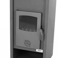 Fireplace stove with heat exchanger - HECHT PRECIS