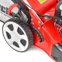 Petrol lawn mower with self propelled system - HECHT 5484 SXE 5 in 1