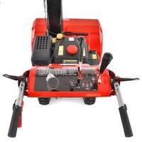 Petrol snow blower with self propelled system - HECHT 9334 SQ