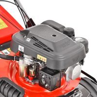Petrol lawn mower with self propelled system - HECHT 547 SWE 5 in 1