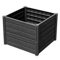 Plastic Raised Garden Bed 76x62x46cm