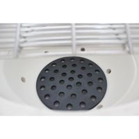 Ceramic charcoal garden grill - HECHT FERNO BLACK