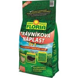FLORIA Trávníková náplast 3 v 1 - 1 kg
