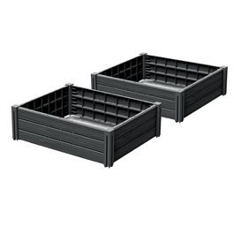 Plastic Raised Garden Bed 76x62x46cm