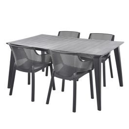 Garden furniture set - HECHT ELISA GRAPHITE 4