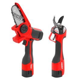 Portable Chain Saw and Pruning Shears Set (2-in-1) - HECHT 99126