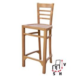 Židle Alpen s rozměry