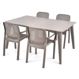 Garden furniture set - HECHT SAMANA SET BEIGE 4