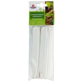 Plant Label Stake Rosteto L 6 White 15x1.7 cm (Set of 15) Straight