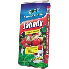 AGRO Substrát pro jahody 40 + 5 l ZDARMA