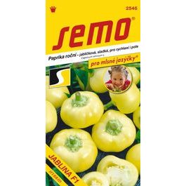 Sweet Pepper F1 - Jablina Early, Field 15 Seeds - JAZÝČKY Series