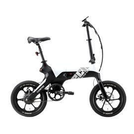 Electric bike - HECHT COMPOS MINI BLACKWHITE