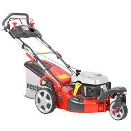 Petrol lawn mower with self propelled system - HECHT 5483 SWE 5 in 1
