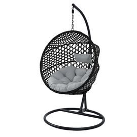 Garden Folding Rocking Chair HECHT VICKY BLACK