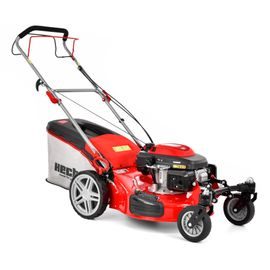 Petrol lawn mower with self propelled system - HECHT 551 XR 5 in 1