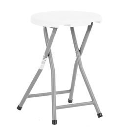 Garden stool - HECHT FOLDIS WHITE STOOL