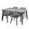 Garden furniture set - HECHT ELISA  GRAPHITE 4