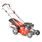 Petrol lawn mower with self propelled system - HECHT 546 SX