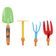 Garden tool set, colourful - HECHT 900411