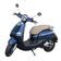 Retro look e-scooter - HECHT CITIS BLUE