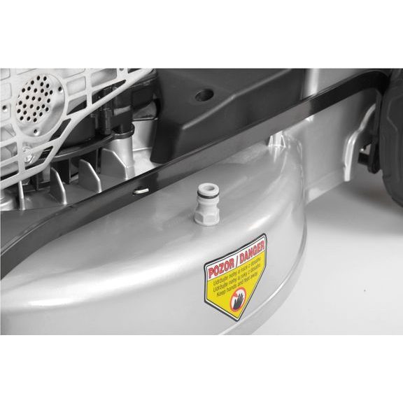 Přípojka pro hadici - samočištění