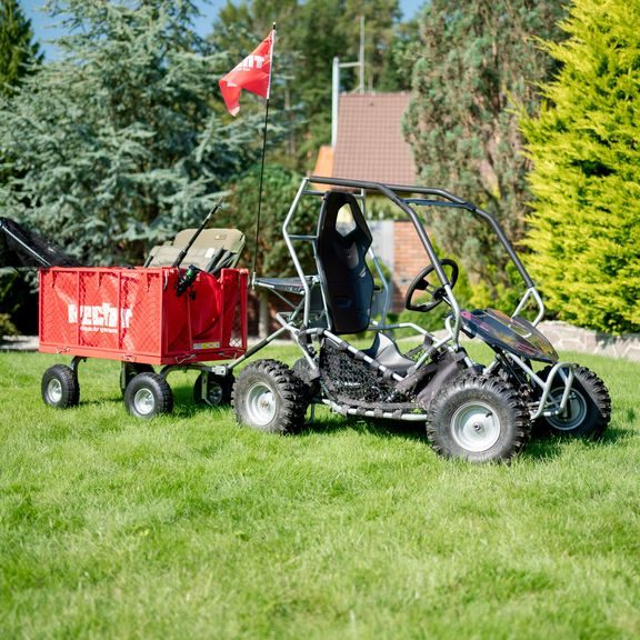 Accu buggy - HECHT 54899 SILVER