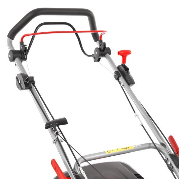 Petrol lawn mower with self propelled system - HECHT 5483 SW 5 in 1