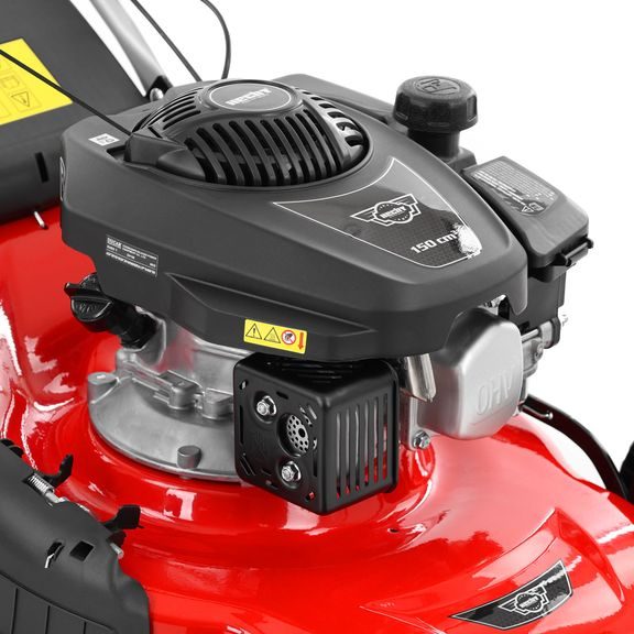 Petrol riding mower - HECHT 546 SCW 5 in 1