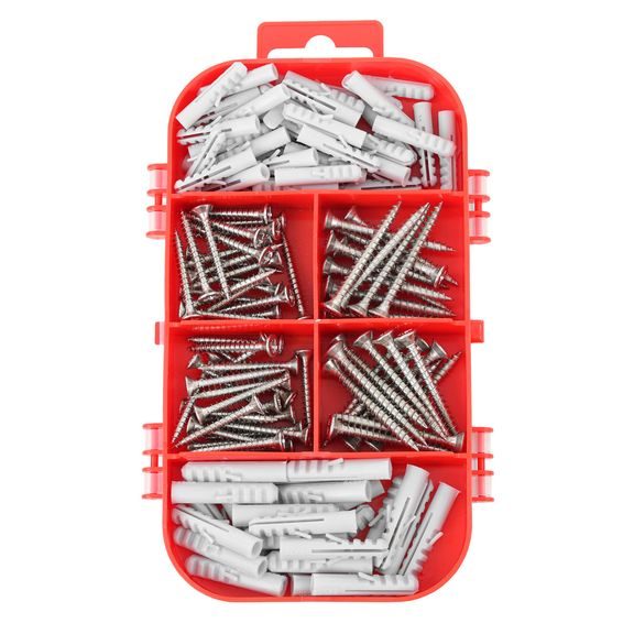 Wall Plug and Screw Set 170pcs - HECHT 2280