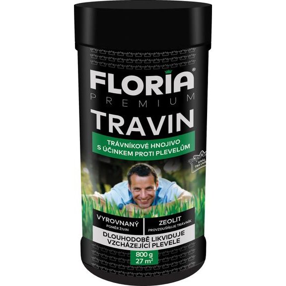 FLORIA Travin 0.8 kg 3-in-1 (fertiliser+herbicide+soil activator)