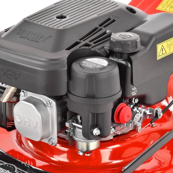 Petrol lawn mower with self propelled system - HECHT 547 SXW