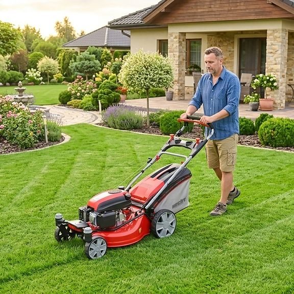 Petrol lawnmower 5in1 - HECHT 552 XR