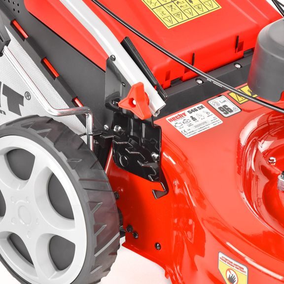 Petrol lawn mower with self propelled system - HECHT 546 SX