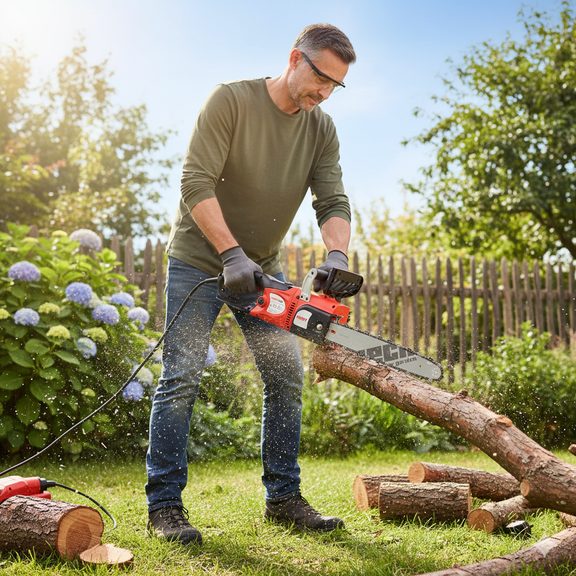 Electric chainsaw - HECHT 2250